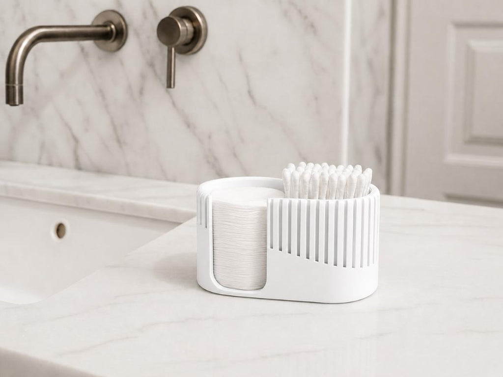 Cotton Swab and Cotton Pad Holder