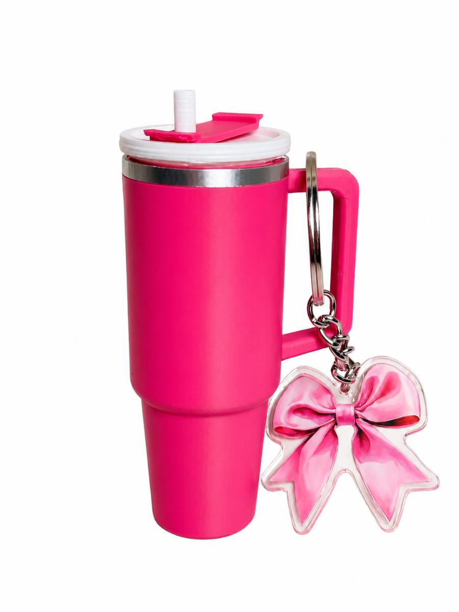 Stanley Cup Lipstick Holder Keychain