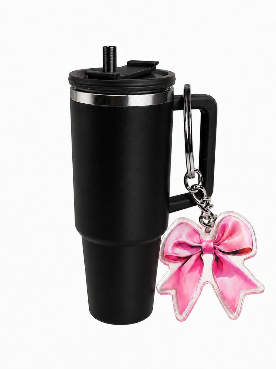 Stanley Cup Lipstick Holder Keychain