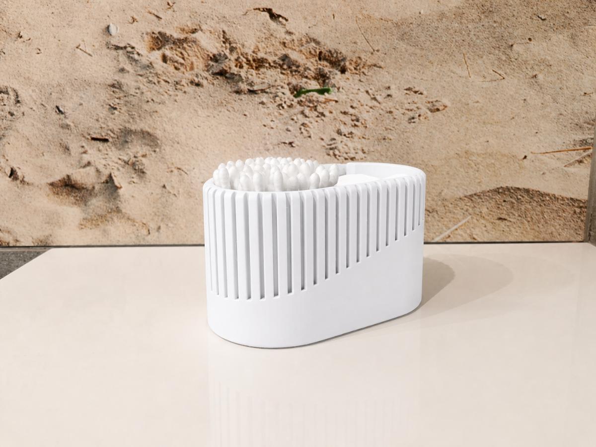 Cotton Swab and Cotton Pad Holder