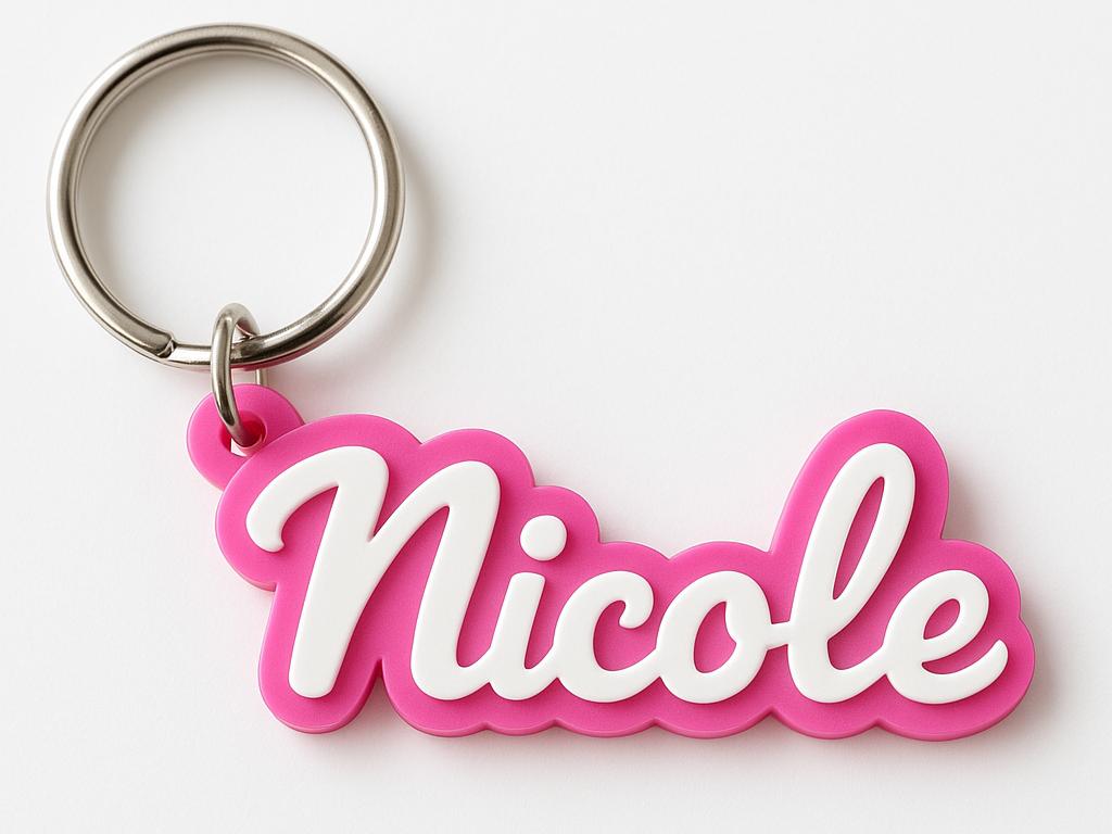Customizable Keychain with Name